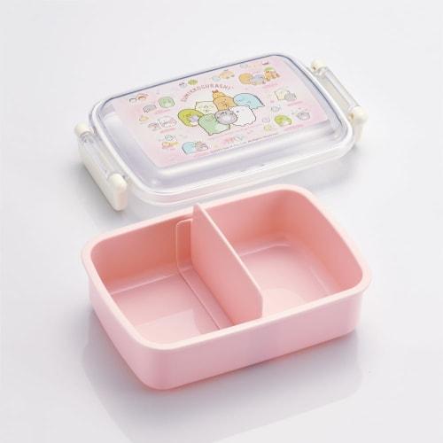 Skater Kids' Lunch Box, Single Tier, 450ml, Dome-Shaped, Sumikkogurashi Mole's House Design, Antibacterial, Made in Japan (RBF3ANAG-A)