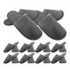 10 Pairs Disposable Hotel Slippers Living Room Shoes Home Guest Slippers