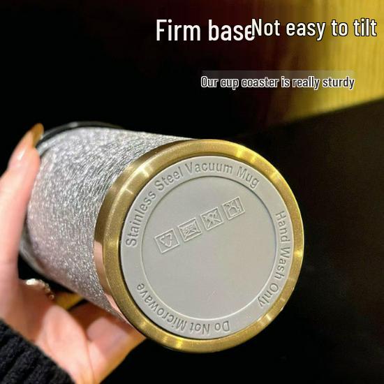316 Titanium-Plated Antibacterial Thermos with Straw - Portable, Durable, and Stylish