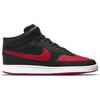 Nike Court Vision Size Authentic Nike Japan Product Mid, Black/University Red, DM8682-001, 24.0cm,