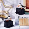 Automatic Toothpick Dispenser  Bird Design Push Button Canister Organizer Desktop Storage Box and Toothpicksfor Home Office