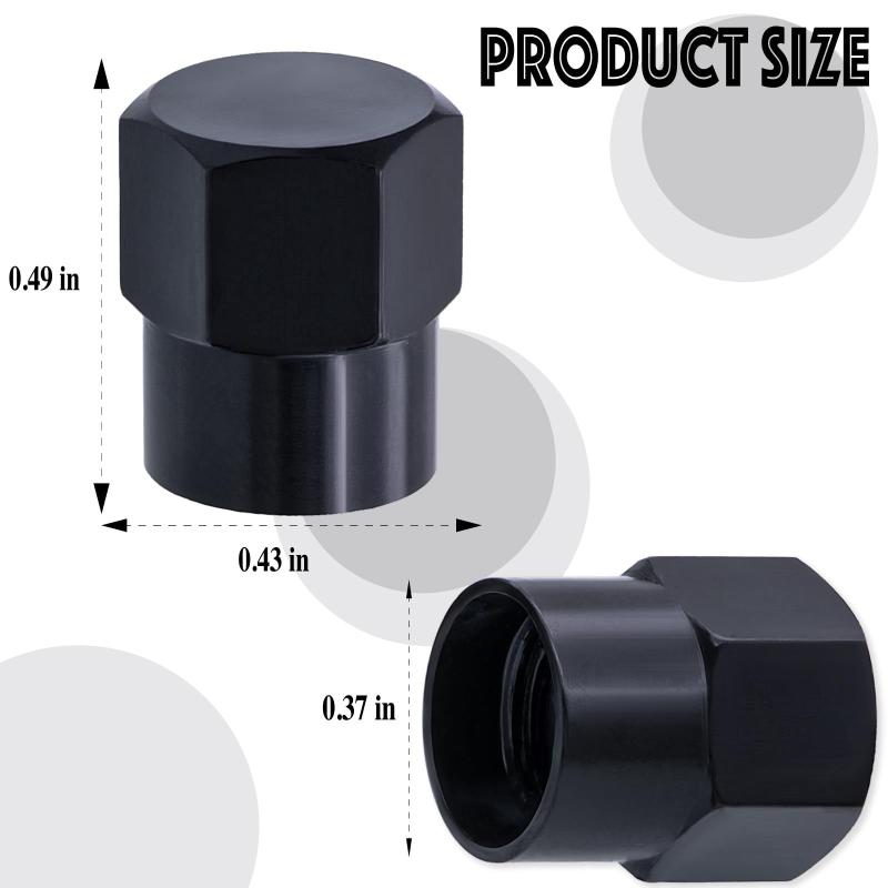 4Pcs Colorful Car Tires, Aluminum Alloy Colored Valve Caps, Sedan Dust Caps, Five Colored Spot Valve Caps