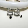 Fashionable Punk Non Piercing Layered Zircon Star Earrings For Men And Women Hip Hop Style Exquisite Creative Jewelry Gifts