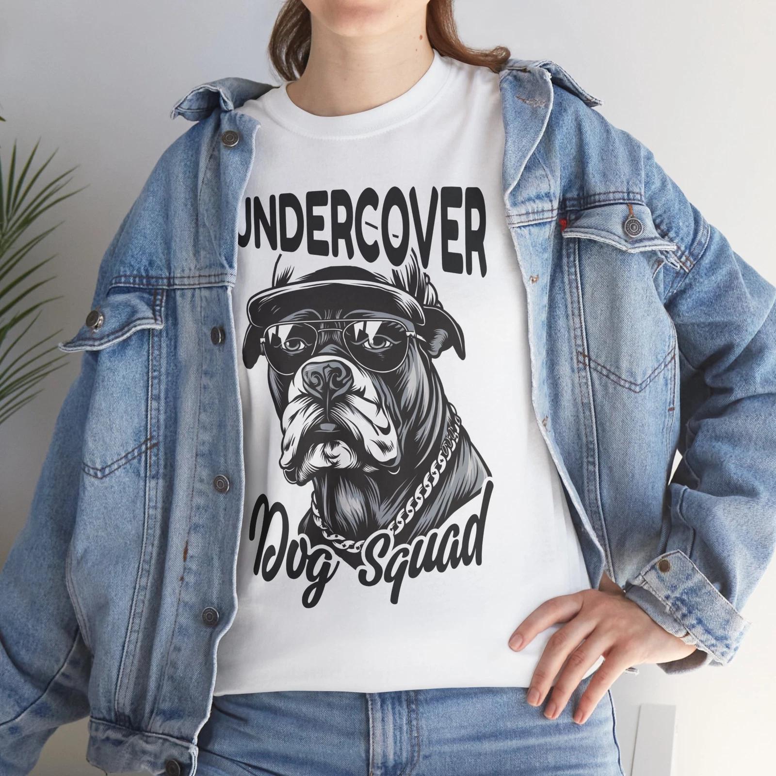 

Undercover Dog Squad T-Shirt – Cute Puppy Paw Print for Pet Owners | Dog Shirt 2XL