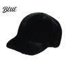 Solid Color Fuzzy Hat Plush Faux Fur Baseball Cap for Men Women, Fluffy Winter Warm Stretchy Cold Weather Accessories Cap, Adjustable Unisex