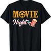 Movie Night Funny Movie and Theater Apparel for Teens Kids T-Shirt