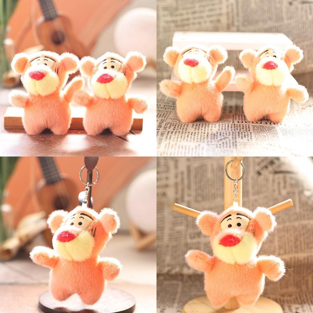 Plush Tiger Keychain With Soft Pp Cotton Filling For Kids And Adults