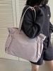 Minimalist Canvas Tote Bag For Women With Large Capacity And Inner Pockets For Daily Use