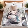 Cartoon Cute Firefly Flannel Blanket Cover Warm Soft Anime Honkai Star Rail Blanket Multifunctional Universal Blankets