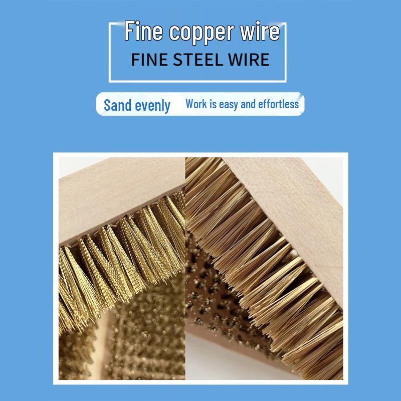 Square Polishing Copper Wire Brush