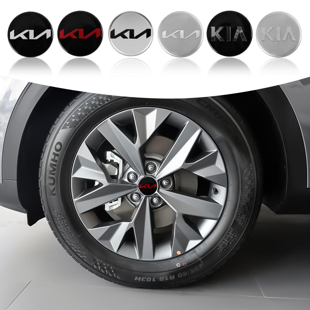 4 Pezzi Emblema Auto Tappo Mozzo Ruota Distintivo Accessori Per KIA KIA Sportage RIO Ceed Picanto Pegas Sorento Niro Soul Cerato KX5