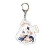 Key Acrylic Chain Key Chain Venti Klee Barbara Diluc Key Ring Pouch Pendant