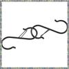 WON S Hooks For Hanging - S Shaped Hooks For Kitchen Utensil And Closet Rod - Black S Hooks For Hanging Plants,Pots