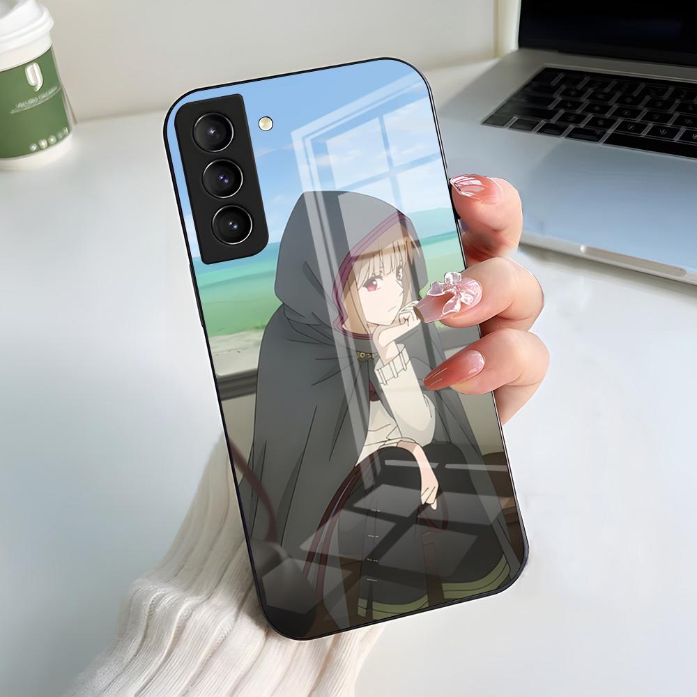 Comics S-Spice And W-Wolf Phone Case For Samsung A56 A36 A26 A16 A15 A25 A35 A55 A14 A34 A24 A54 Glass Case