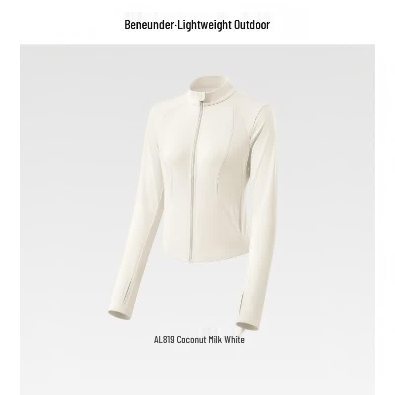Jiaoxia Women's Anti-UV Slim Fit Stand Collar Sun Protection Jacket AL819