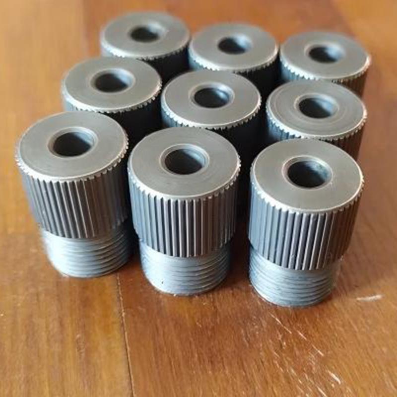 7Pcs Drill Sleeve Woodworking Drill Guide Bushing (M14x1) 2-10MM Steel For 3 In 1 Doweling Jig For Pocket Hole Jig