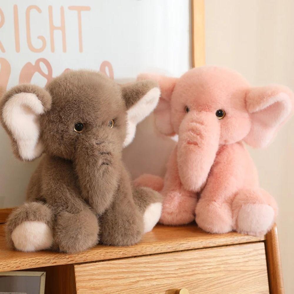 Collection Cartoon Elephant Plush Toys Creative Animal Stuffed Toys  Fans
