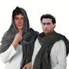 Medieval Renaissance Cloak Cape with Viking Brooch - Hooded Shawl Scarf for Halloween Costumes, Streetwear & Pop Culture Events