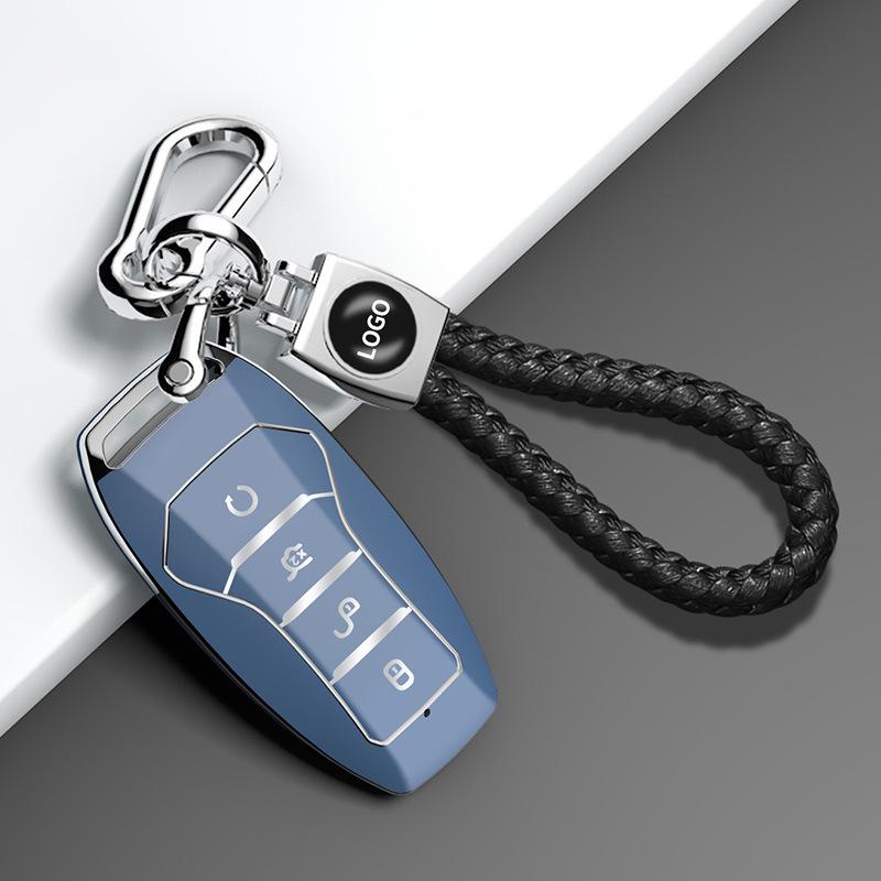 Compatible Key Cover for BYD Han EV, Tang DM/MAX, Song Pro, Qin PLUS, Yuan Models - Women’s Shell Buckle Bag