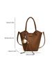 Mode Kleine Tasche Damen Senior Qualität Hundert mit Handheld Schultertasche Europa und Die Vereinigten Staaten Crossbody Eimertasche