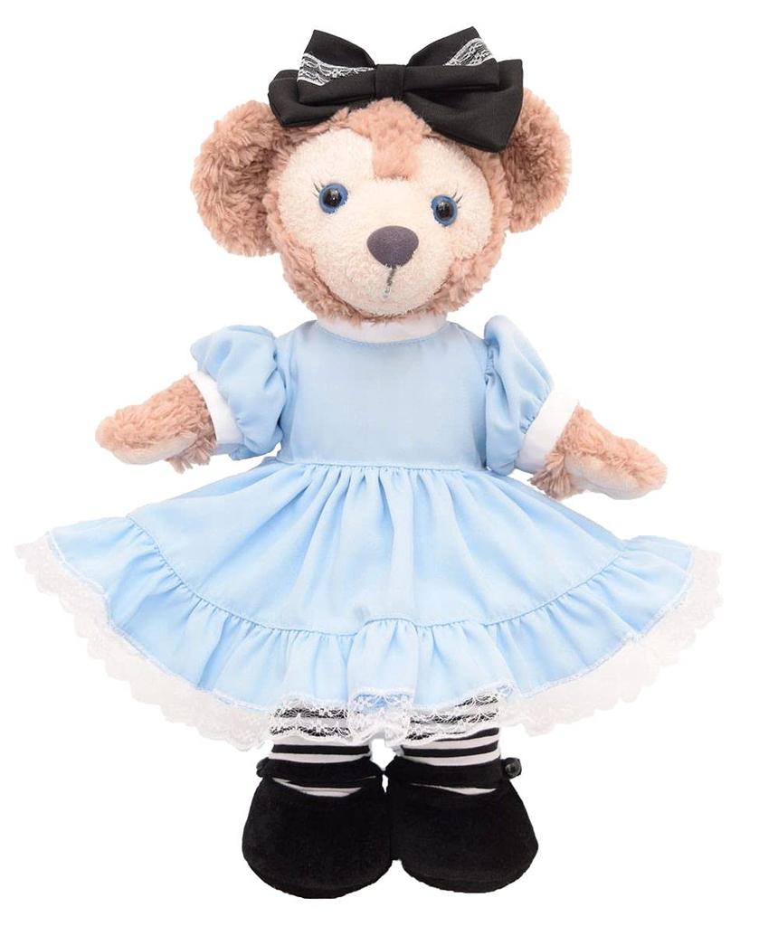 Teddy Bear Online Store Alice ShellieMay Dress-Up Costume Alice In Wonderland Sky Blue (No Body) Size Small