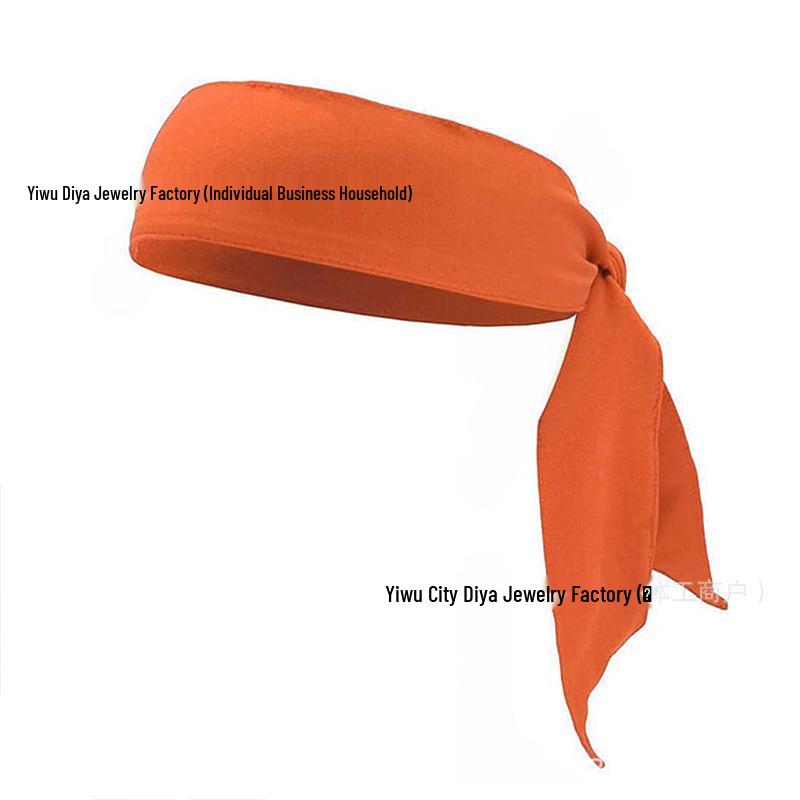 Unisex Outdoor Quick-Dry Tennis Sweat-Absorbing Elastic Headband