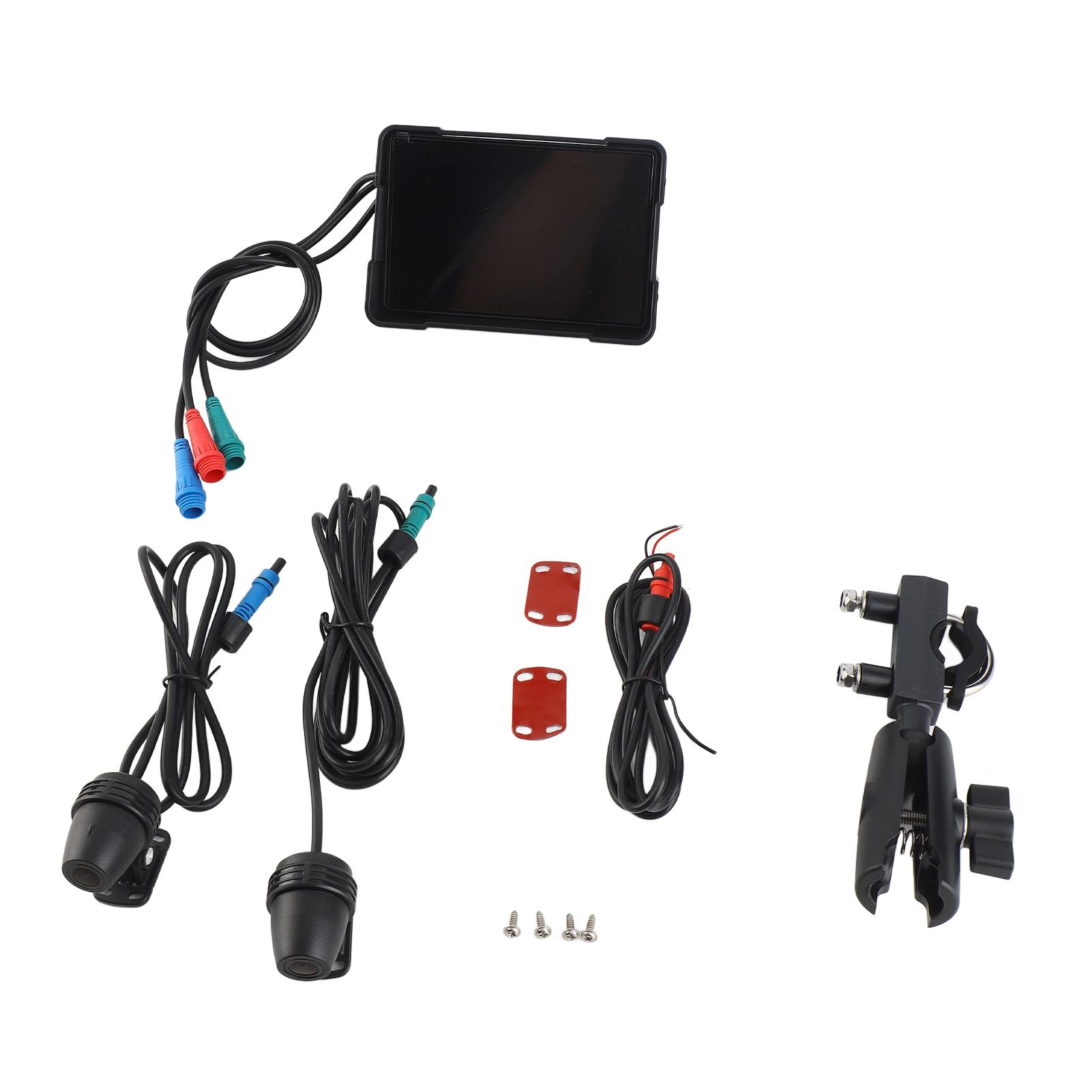 

Мотоциклетний навігатор 5-дюймовий IPS сенсорний екран бездротове з єднання Carplay для Android Auto портативний