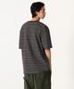 Musinsa Standard Multi-Stripe Relaxed T-Shirt 4 [Black]