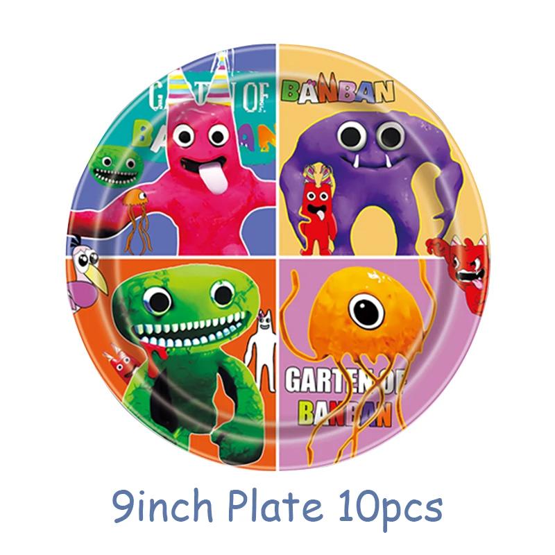 Garten Of Banban Birthday Balloons Party Supplies Gift Bags Plates Cutlery Decorations Child Birthday Party Favors Baby Shower