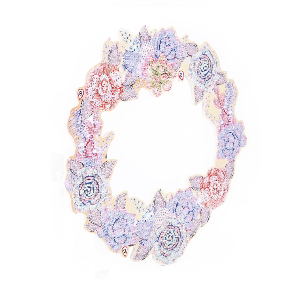 DIY Rhinestones Painting Garland Pattern Crystal Embroidery Picture Decoration Kit