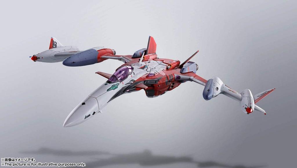 TAMASHII NATIONS DX Chogokin Macross F the Movie Durandal Valkyrie Saotome Full Set Pack 220mm Malovaná pohyblivá figurka ~Sbohem Tsubasa~ YF-29 (Alt