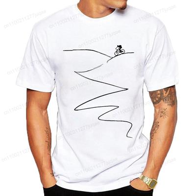 Cyclisme Vélo VTT pour Cyclistes T-Shirt pour Hommes Femmes Manches Courtes T-Shirt Drôle T-Shirt Vêtements Homme T-Shirts Amples