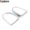 For Hyundai Santa Fe    Chrome Car Rearview Mirror Eyebrow Sun Visor Rain Shade Guard Frame Cover Trim Accessories