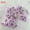 Realistic Purple Silk Wedding Flowers For Ceiling Decor Home Office Arrangement