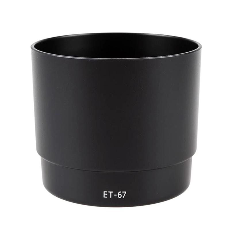 

ET67 Camera Lens Shade Lens Hood Replacement for EF 100mm f/2.8 Macro Lens Mount Lens Guard Sunshade 1