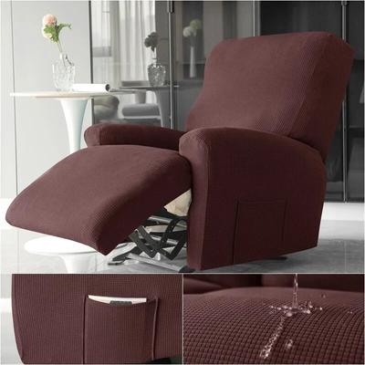 Wasserabweisende Sofabezüge für Liegesofas Relax Lazy Boy Sesselbezug, Polarfleece, elastischer Couchbezug, Möbelschutz