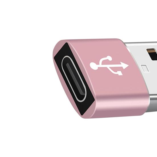 OTG Adapter Mini Portable USB To High Speed Type-C Charging Data Converter