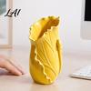Unique Desk Organizer for Pens Lotus Leaf Pen Holder Decorative Pencil Modern Minimalist Desktop Office Supplies Makeup Brushes Stylish Holder