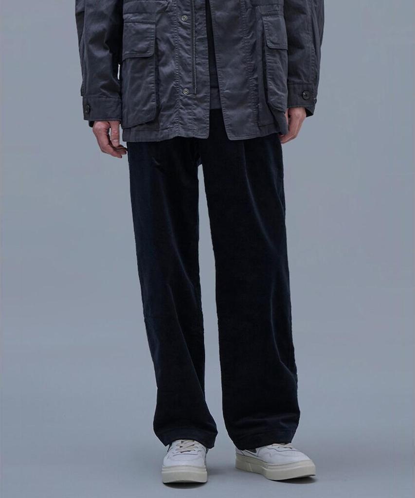 SHIFT.G Wide Fit Corduroy Pants Navy