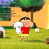 Crayon Shin-chan Acrylic Keychain - Cartoon Character Blind Box Anime Pendant