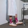 OOSS Dragon Palace Rabbit All-Over Pattern Socks Pink