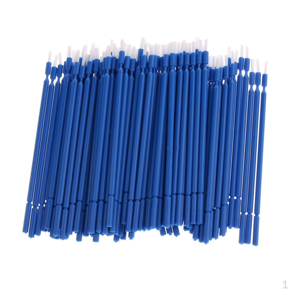 100 Count Disposable Precision Brushes, Assorted Lengths