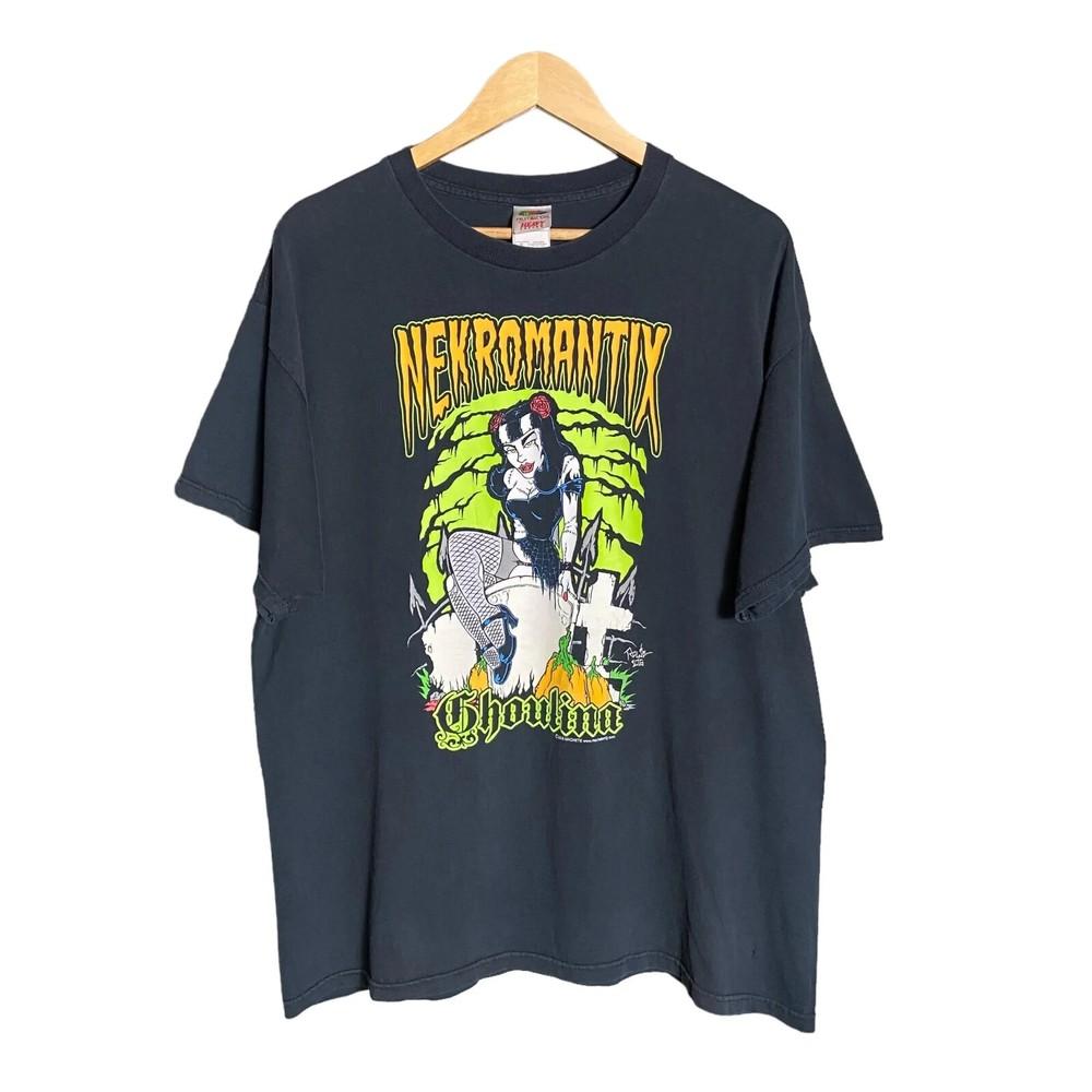 

Vintage Nekromantix Band Tshirt Cotton For men Women S4XL Unisex T-Shirt S