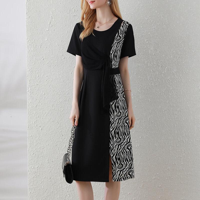 Jianhu Women s Casual Tie-Waist Summer Dress M