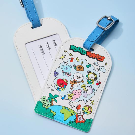 Бирка для багажа BT21 World Voyage