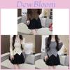 Spring 2025 Sweet Pureyu Little Fragrance Doublebreasted Knit Top For Women