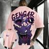 Pokémon Anime Peripheral Pikachu Doublesided Printed Tshirt 2026 Summer Kids Tee Outdoor Training and Fitness Mens Sportswear