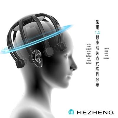 Hezheng Wiederaufladbarer Multi-Dimensionaler Kopfmassagegerät CN-Stecker (Adapter enthalten)