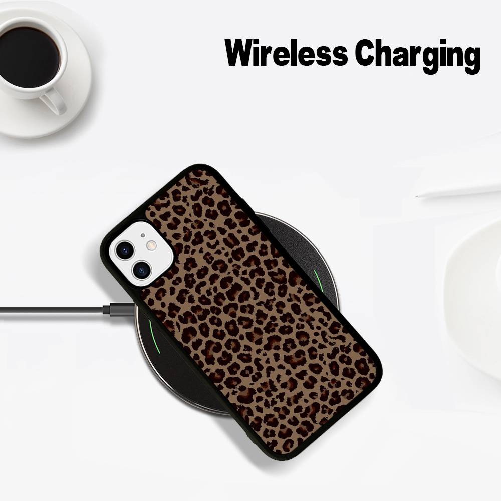 Leopard Cheetah Print Phone Case Magnetic Case For IPhone 17 16 14 13 12 15 Pro Max Plus For Magsafe Wireless Charge Cover