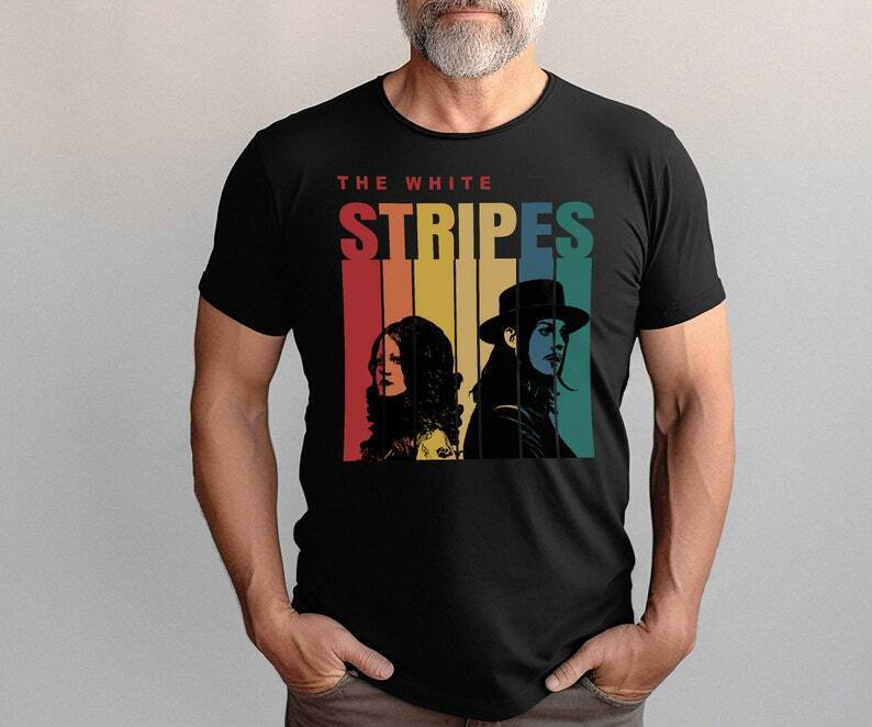 The White Stripes Band Members T-Shirt Unisex T-Shirt XXXL